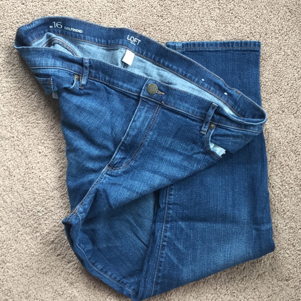 Loft: Outlet Girlfriend Jeans